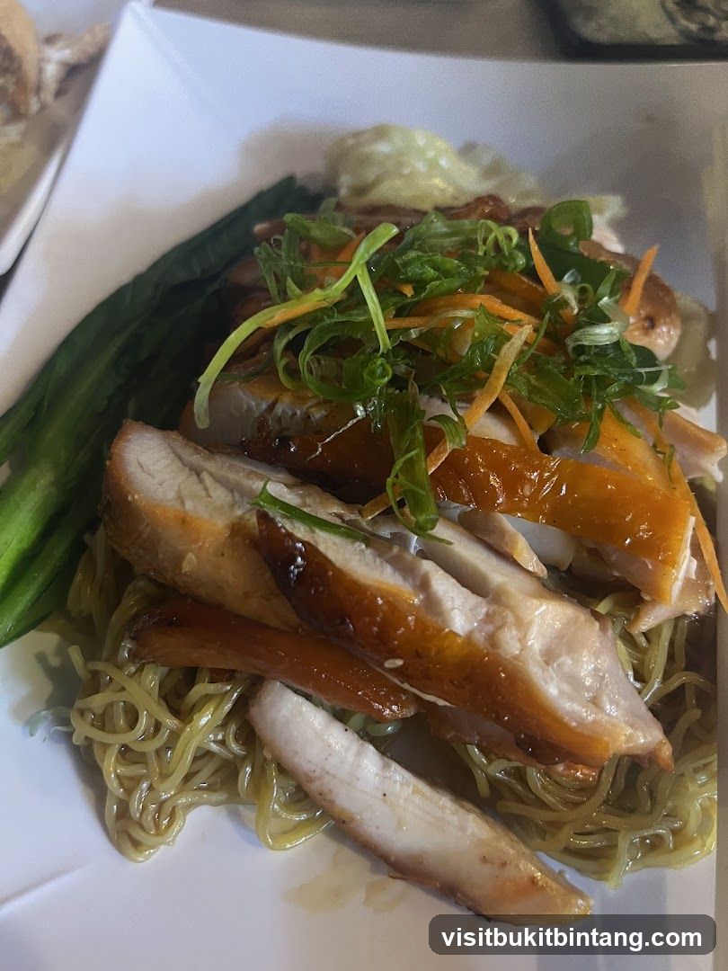 Roast Chicken Noodles