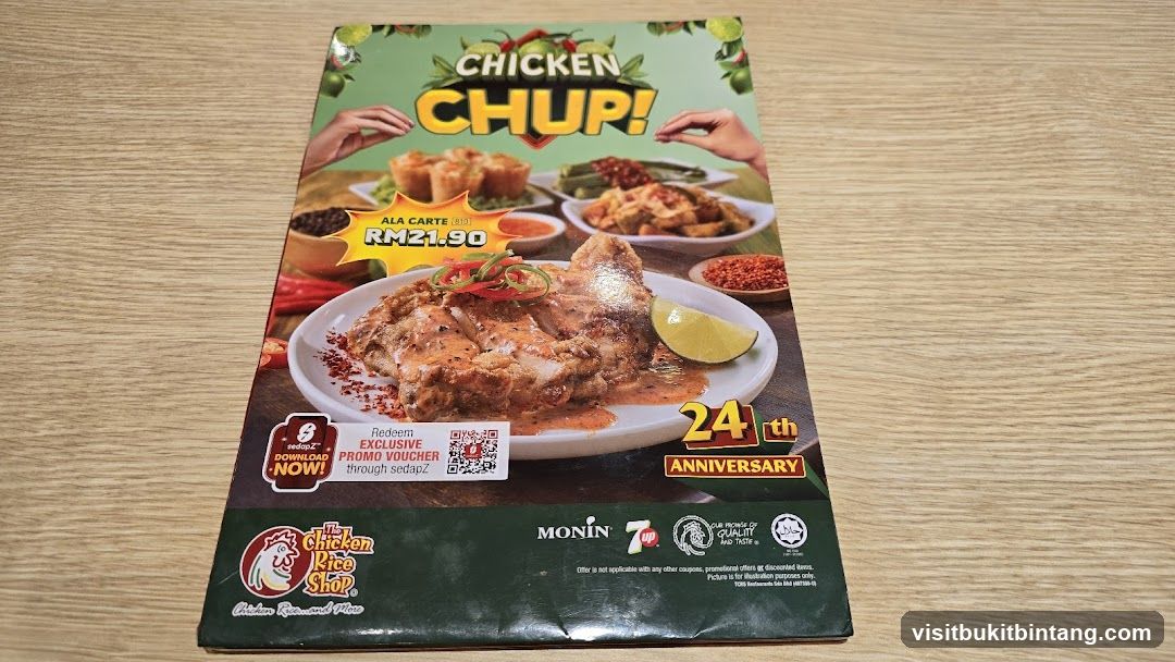 Chicken Chup! Menu