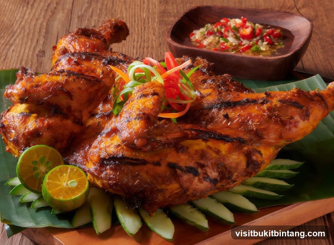 Whole Roasted Chicken with Chili Dip