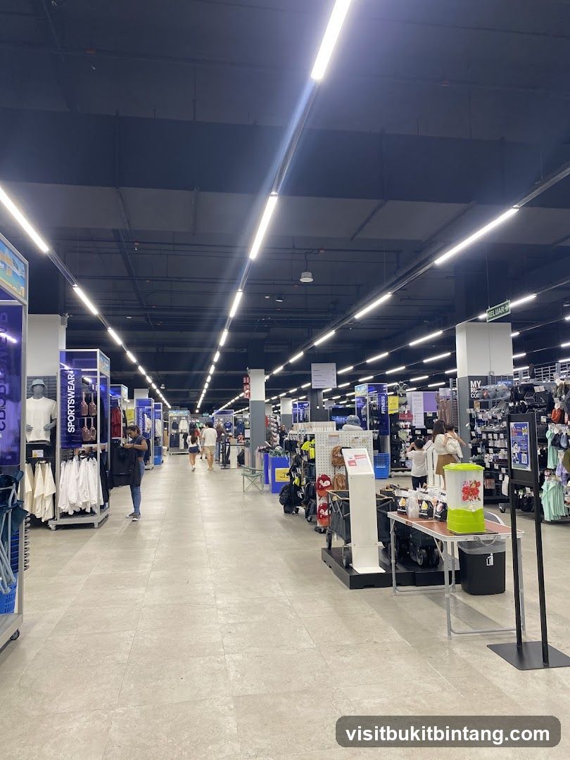 Sports Apparel Store Interior