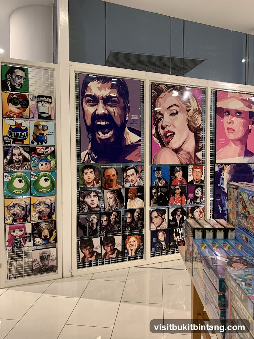 Pop Art Prints Display