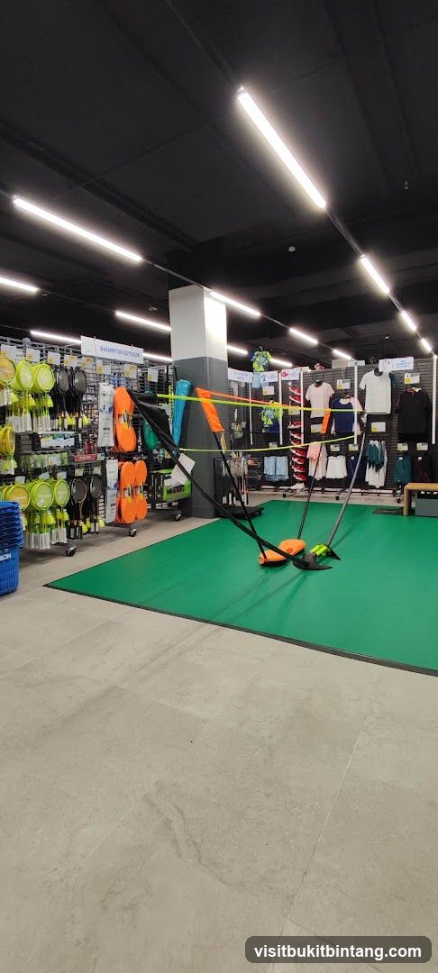 Sports Equipment Store Display