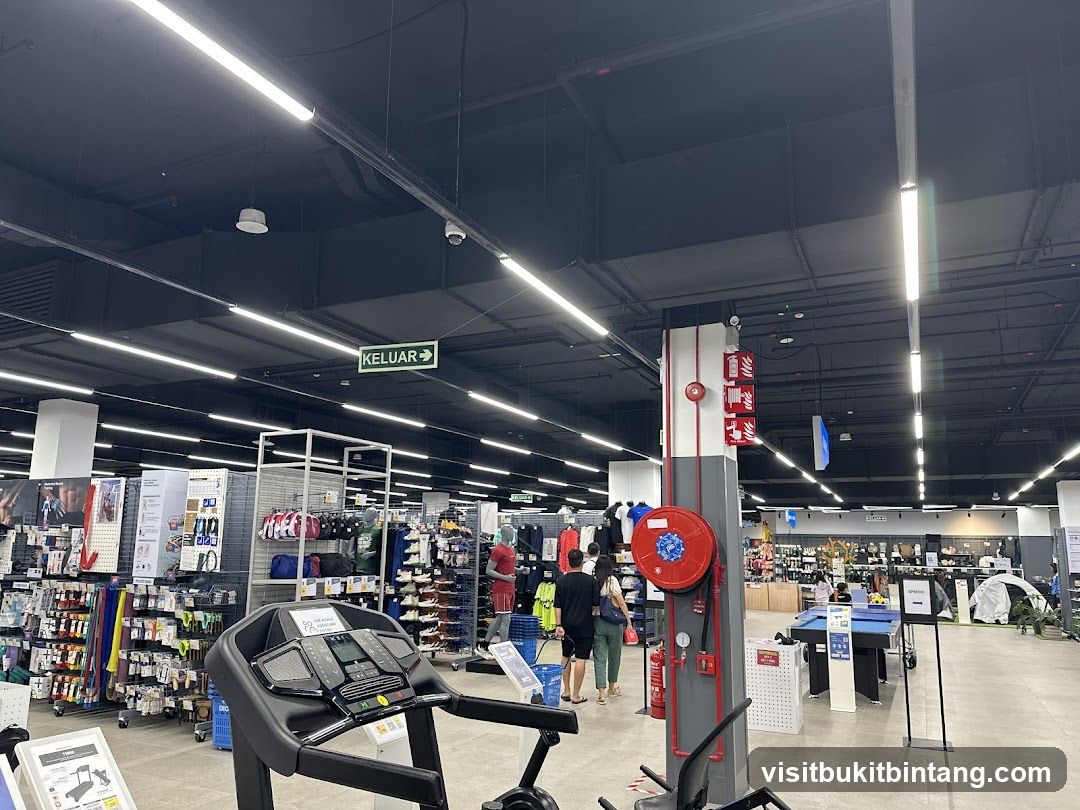 Sports Equipment Store Interior