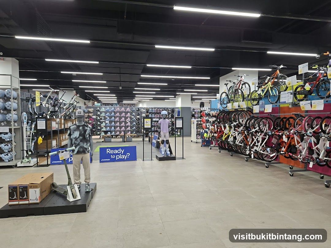 Sports Equipment Store Interior
