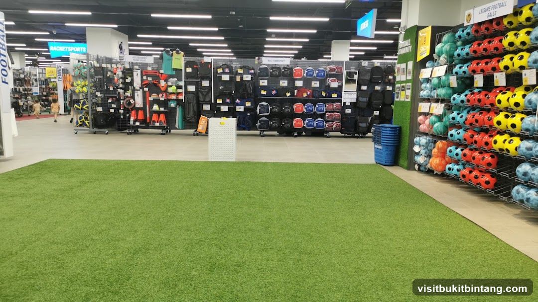 Sports Equipment Store Interior