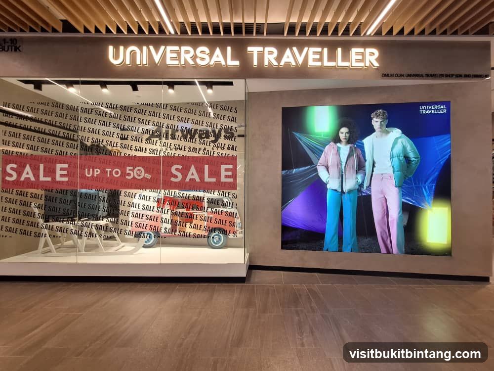 Universal Traveller - Lalaport Bukit Bintang City Centre
