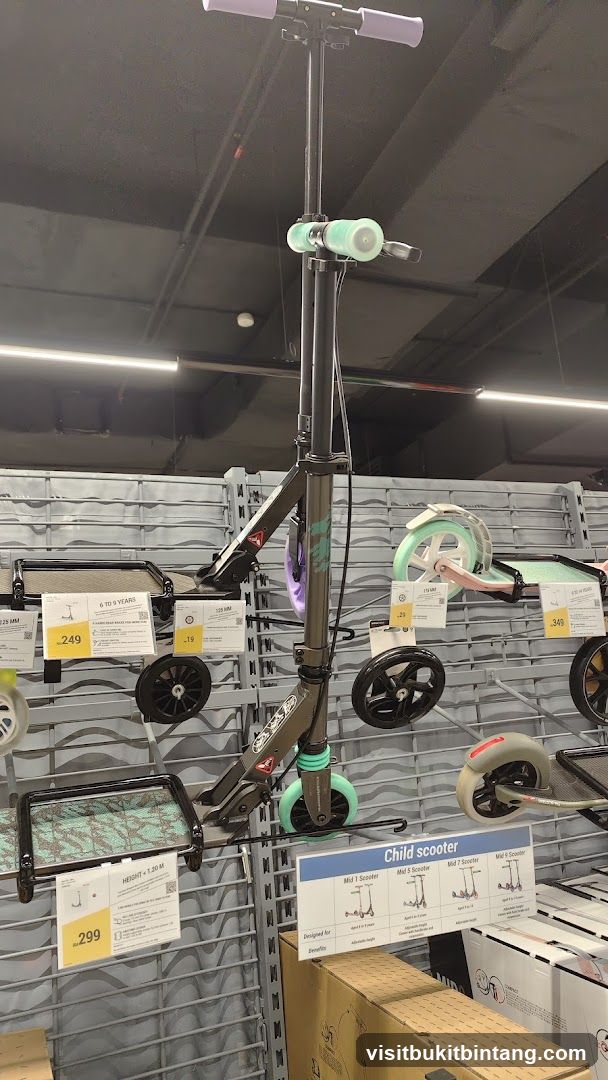 Scooters on Display