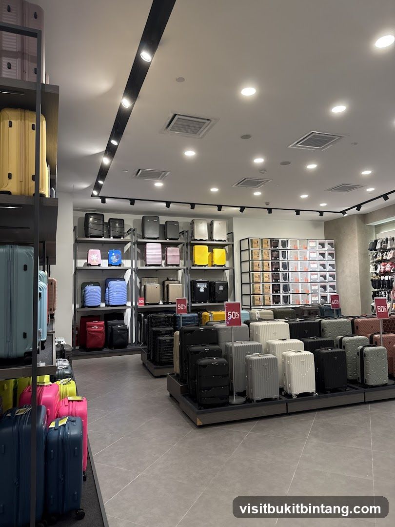 Luggage Store Display