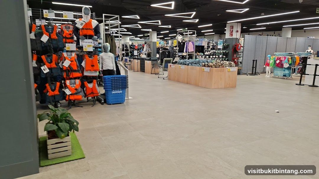 Sporting Goods Store Interior