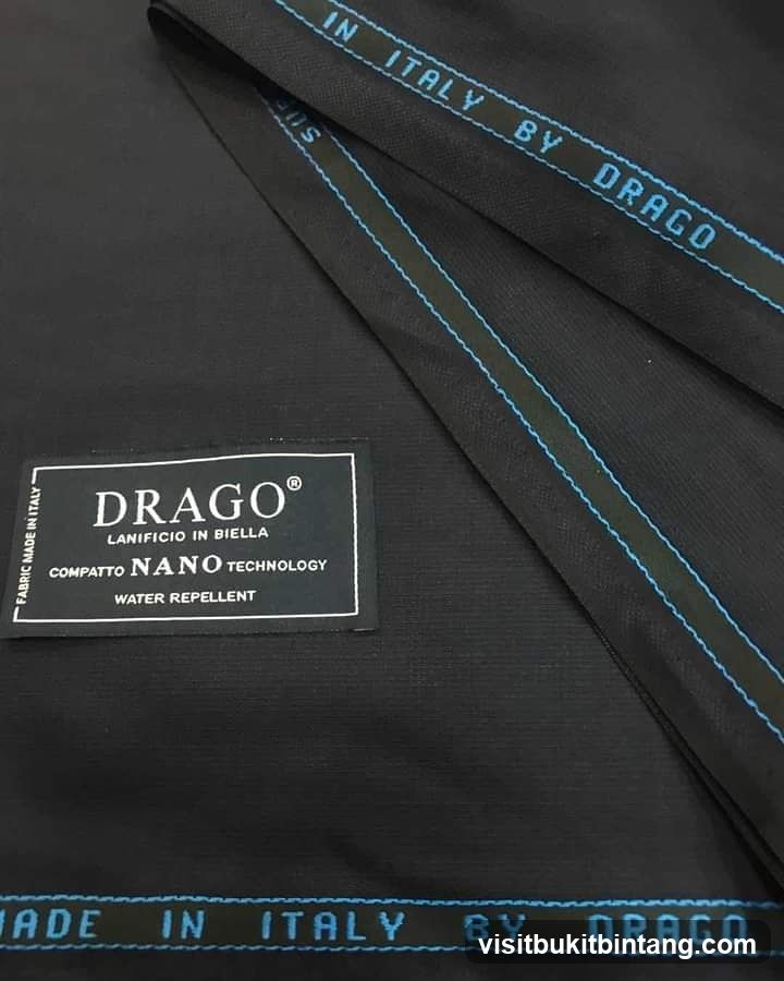 Fabric with Drago Branding