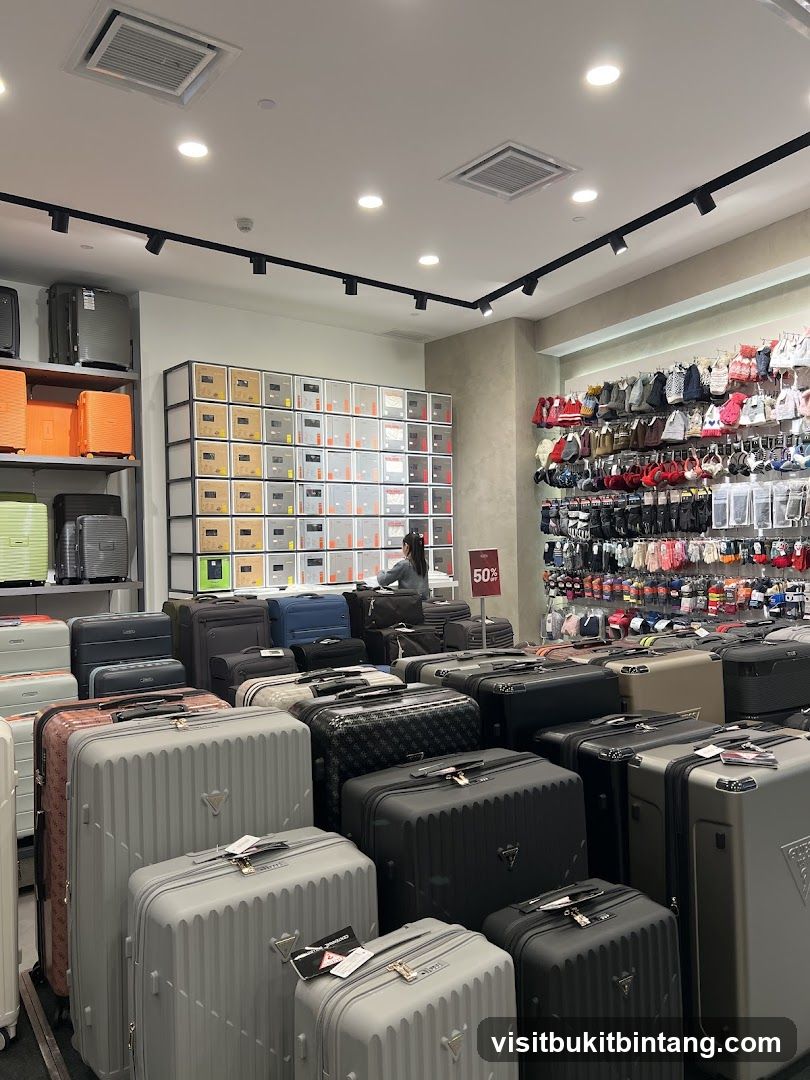 Luggage Store Interior