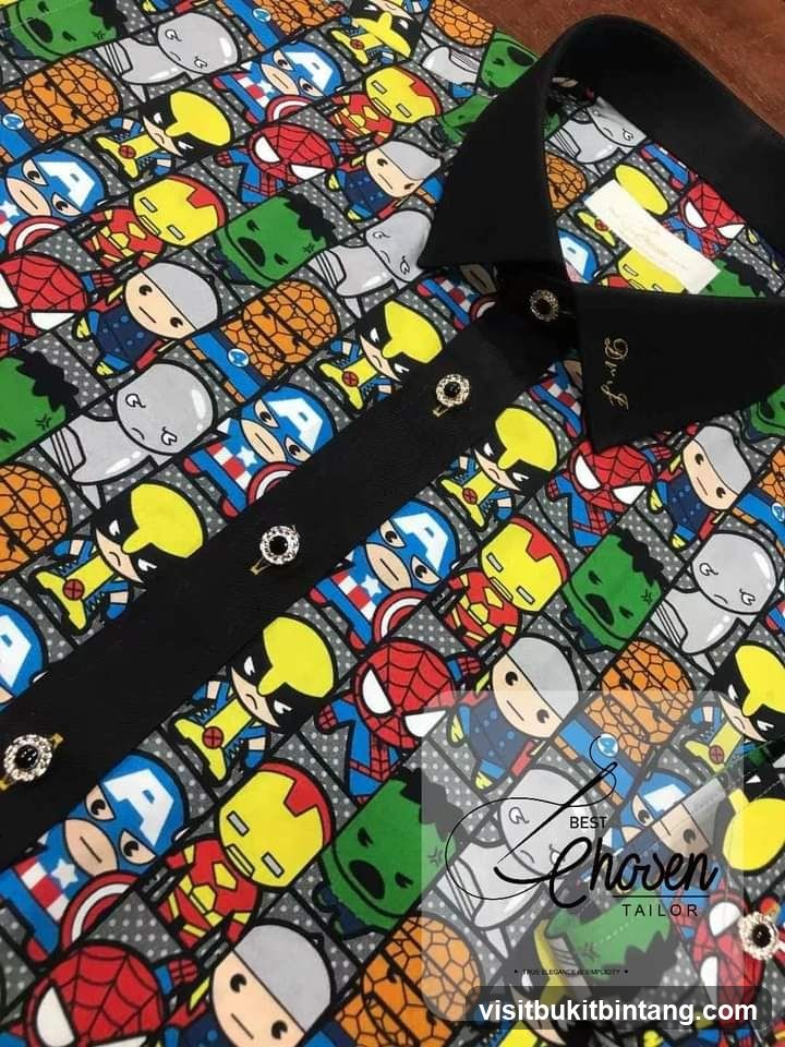 Marvel Comic Character Shirt