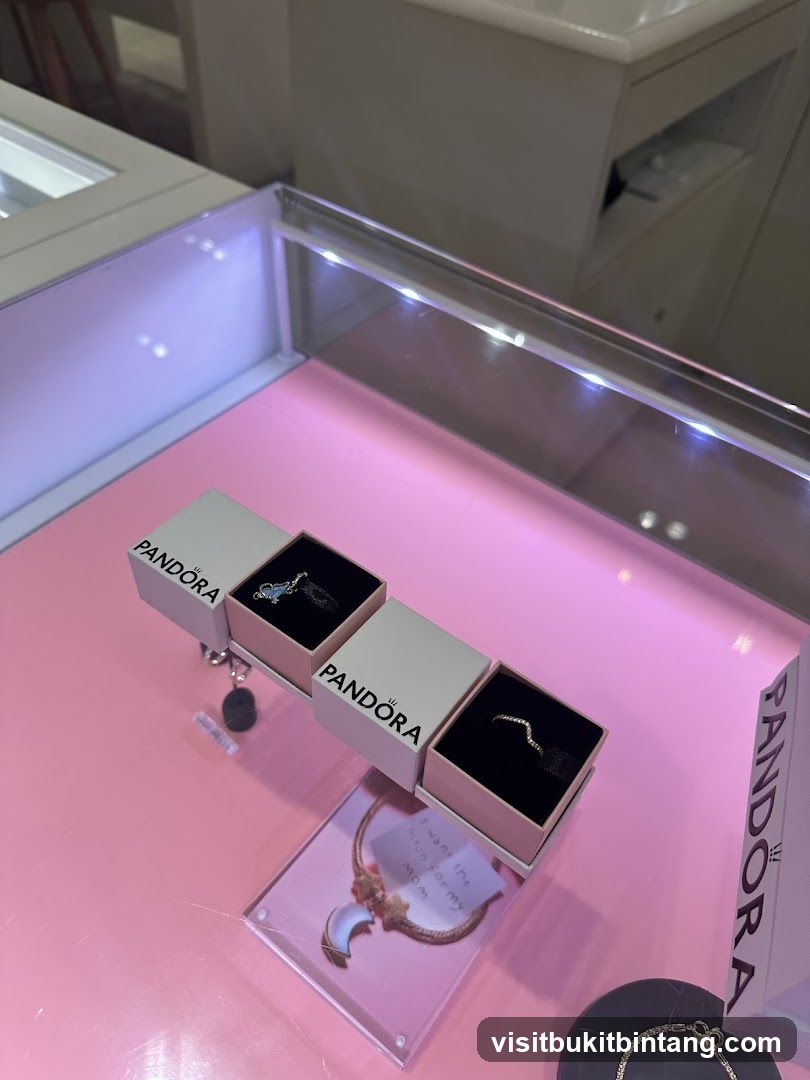 Pandora Jewelry Display
