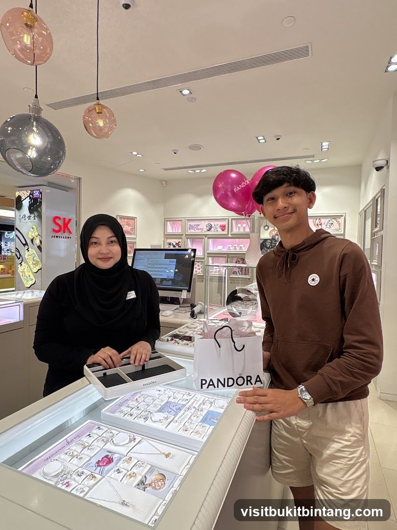 Pandora Store Interior
