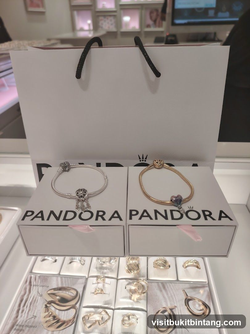Pandora Jewelry Display