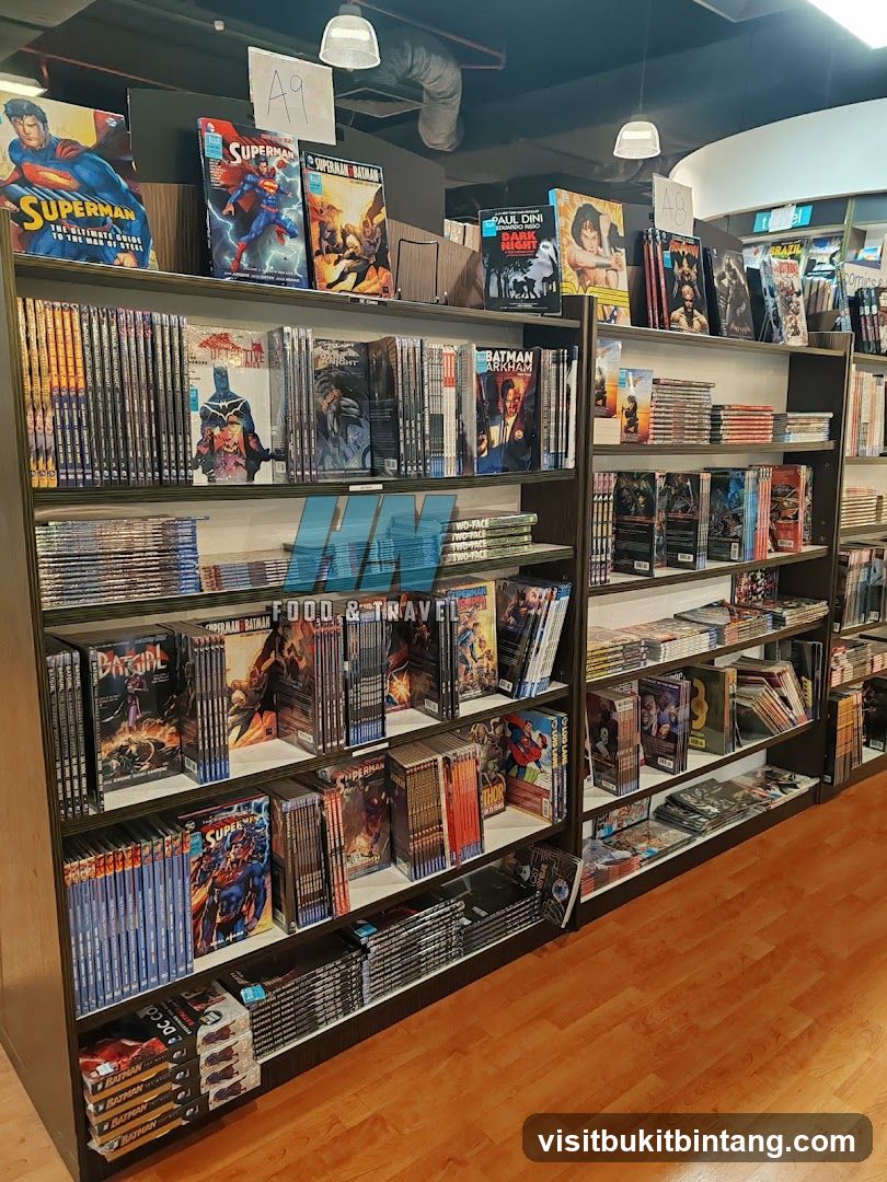 Comic Book Store Shelves