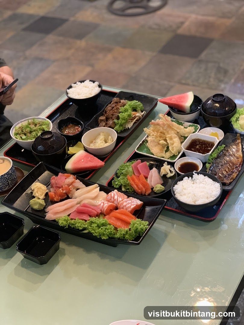 Japanese Food Platter