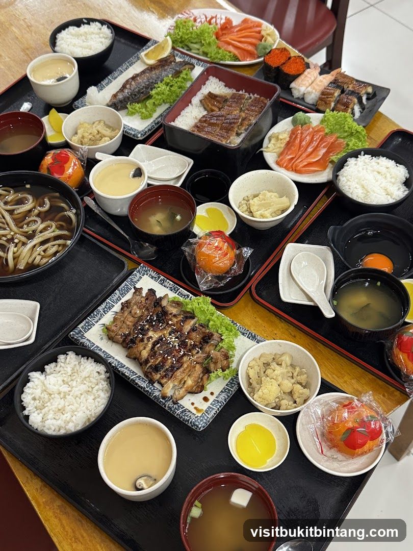 Japanese Food Platter