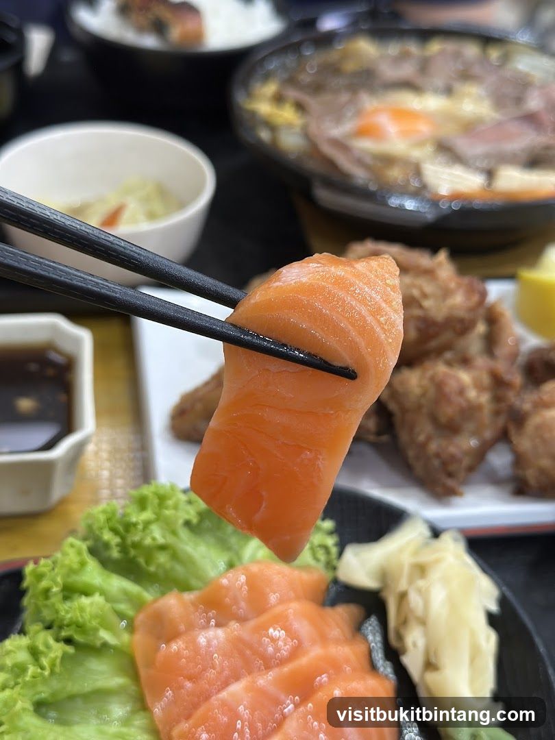 Sashimi and Hot Pot