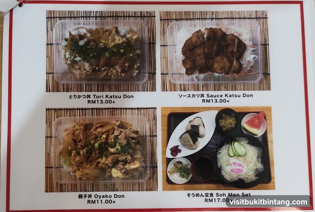 Japanese Donburi and Set Meals