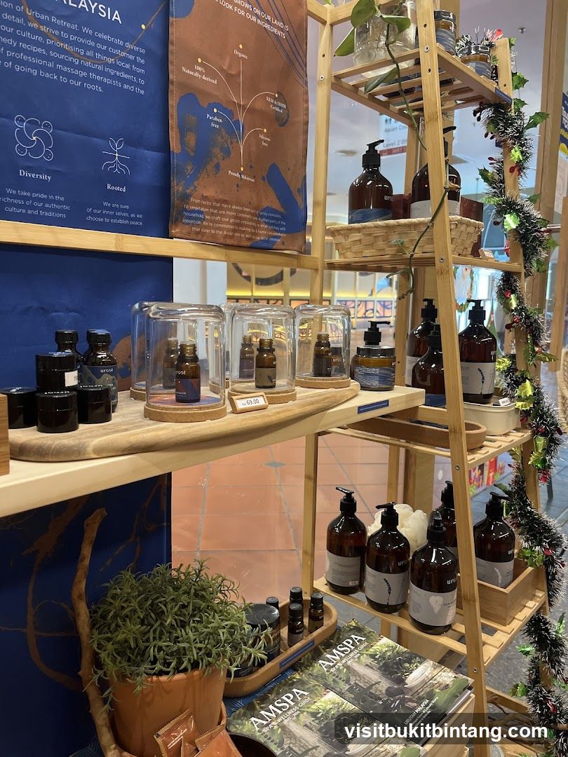 Spa Products Display