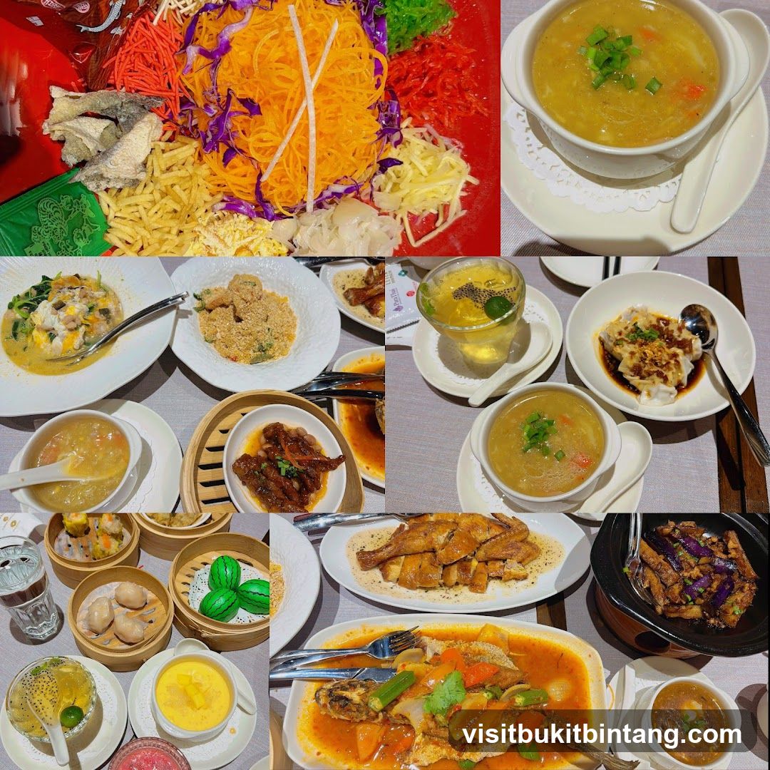 Collage of Chinese Dishes