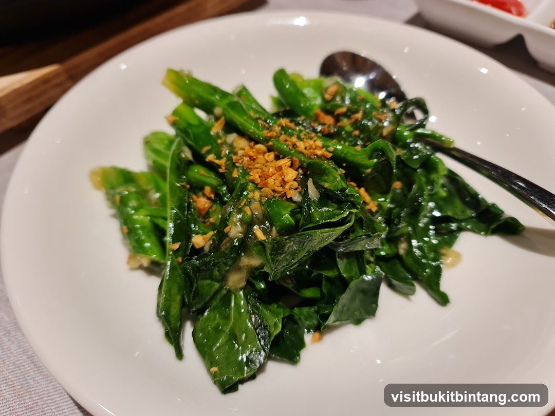 Stir-fried Greens with Garlic