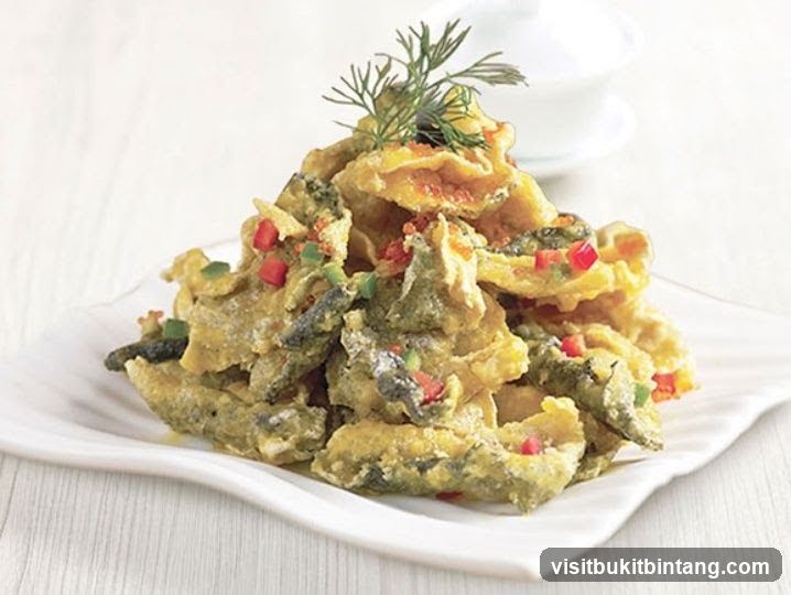 Crispy Fried Fish Skin with Chili and Peppers