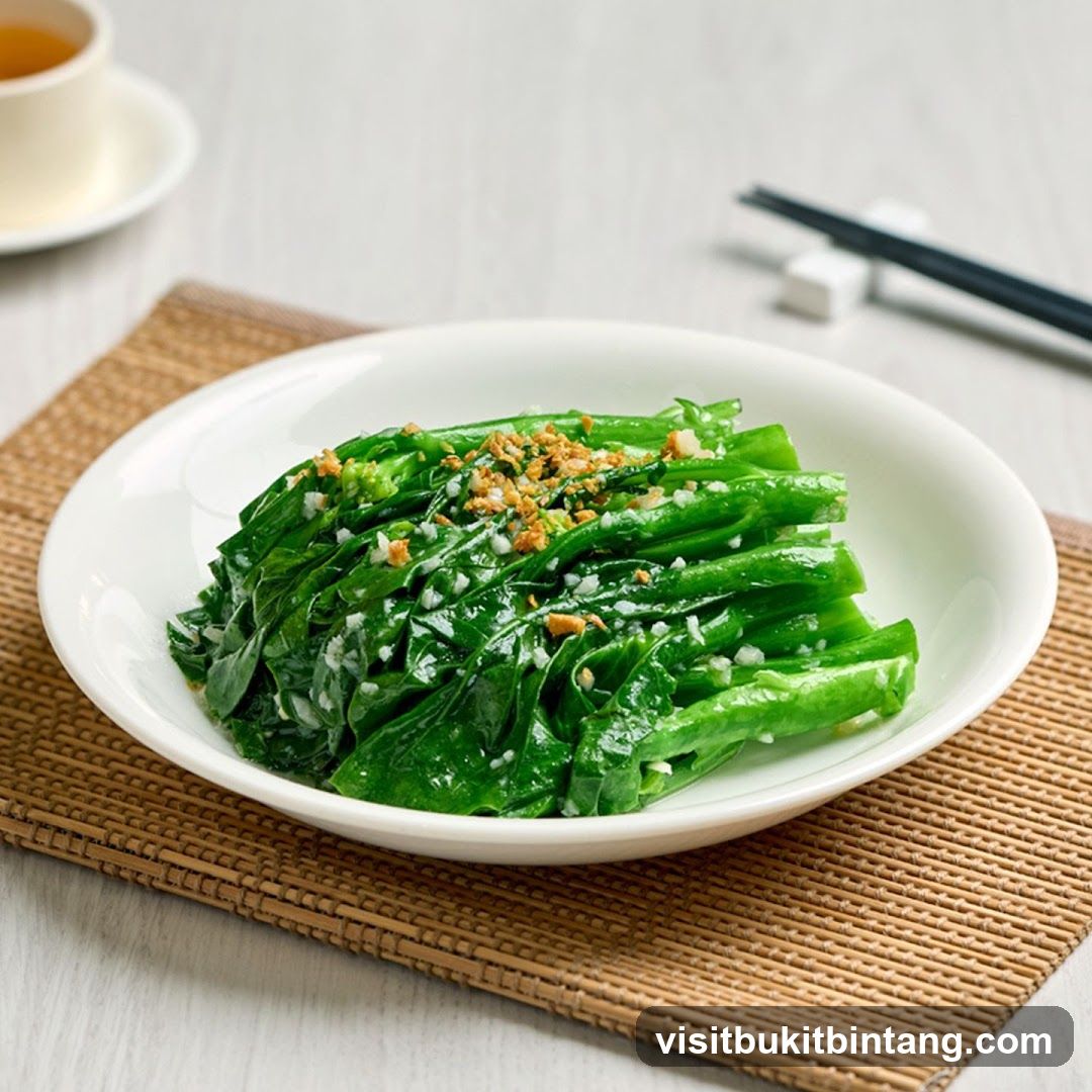 Stir-fried Gai Lan with Garlic