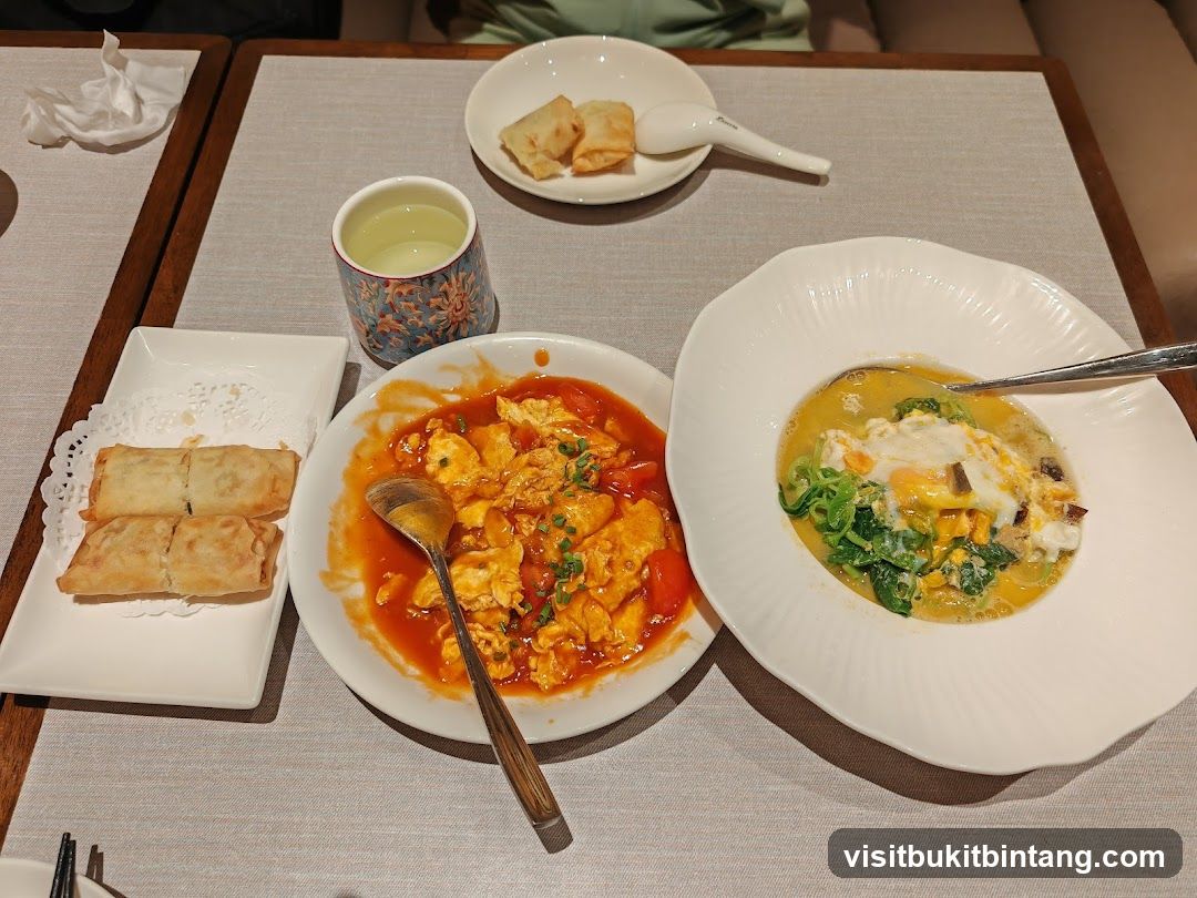 Chinese Food Spread