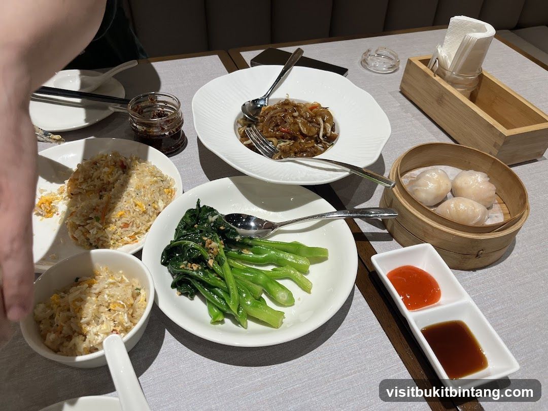 Chinese Food Spread