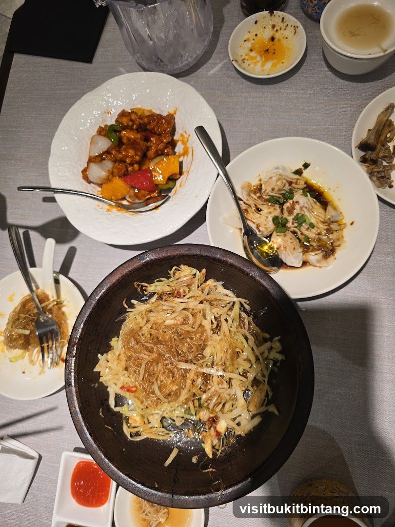 Chinese Food Spread