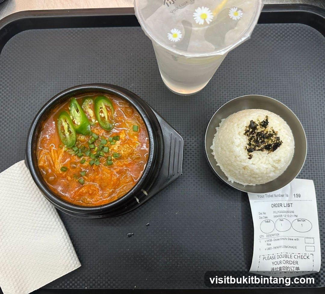 Korean Stew Meal