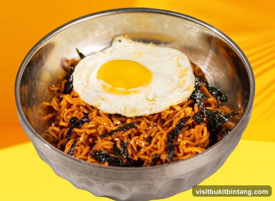 Noodles with Fried Egg
