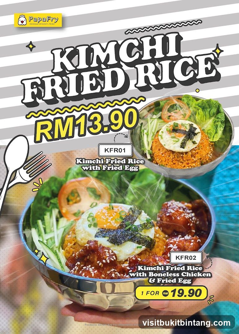 Kimchi Fried Rice Promotion