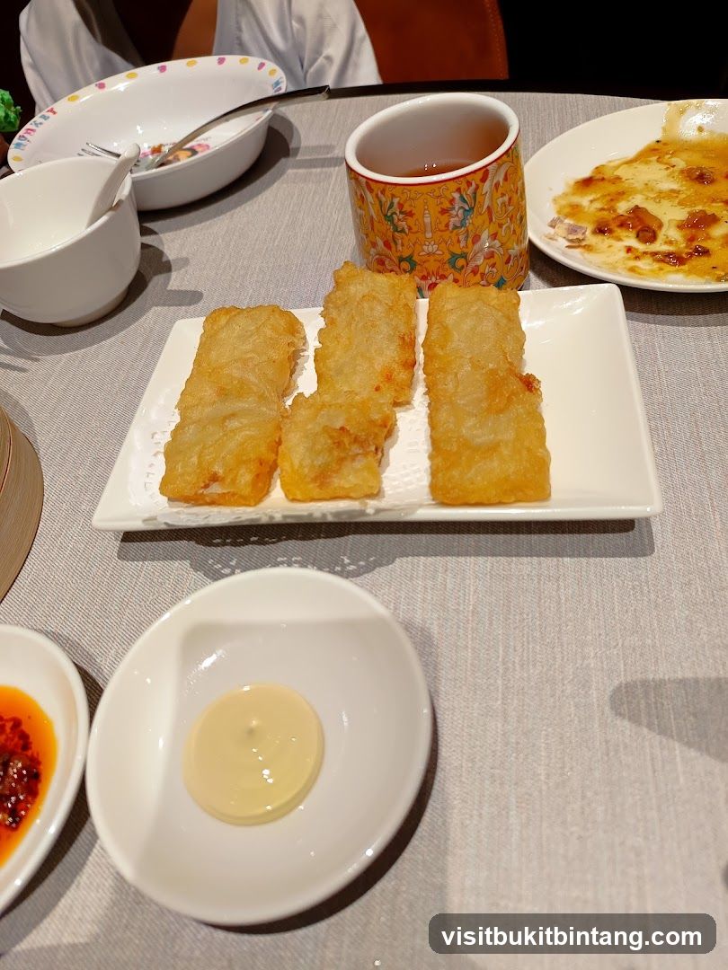 Fried Food with Dipping Sauces