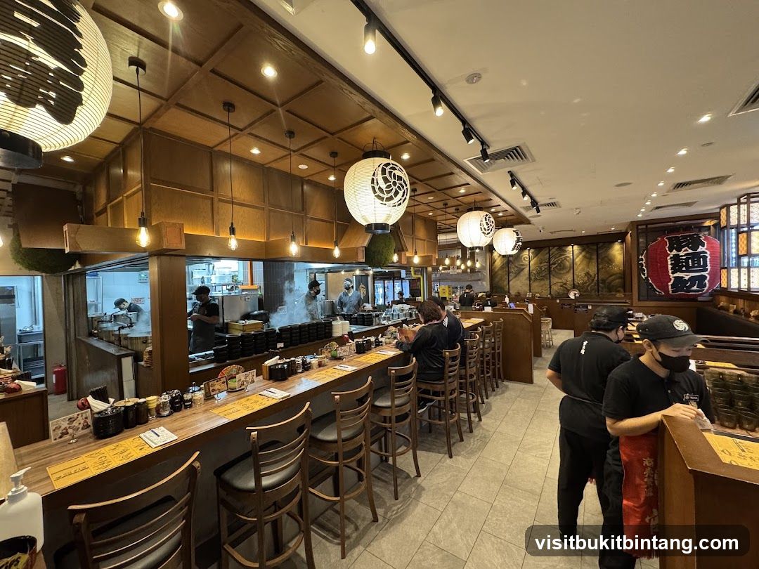 Ramen Restaurant Interior