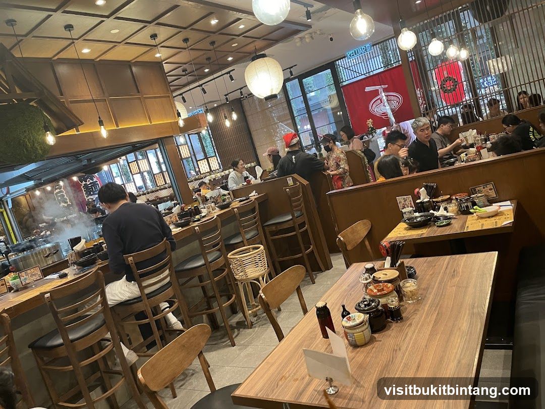 Japanese Restaurant Interior
