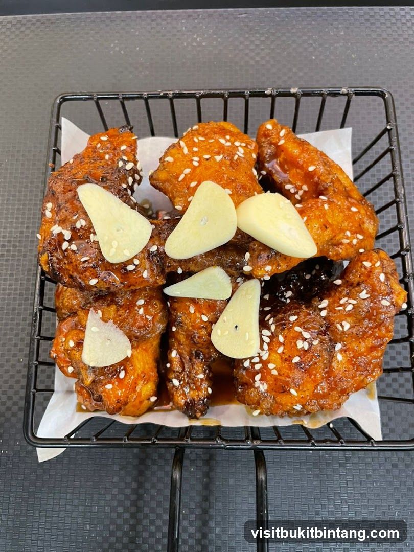 Garlic Soy Chicken Wings