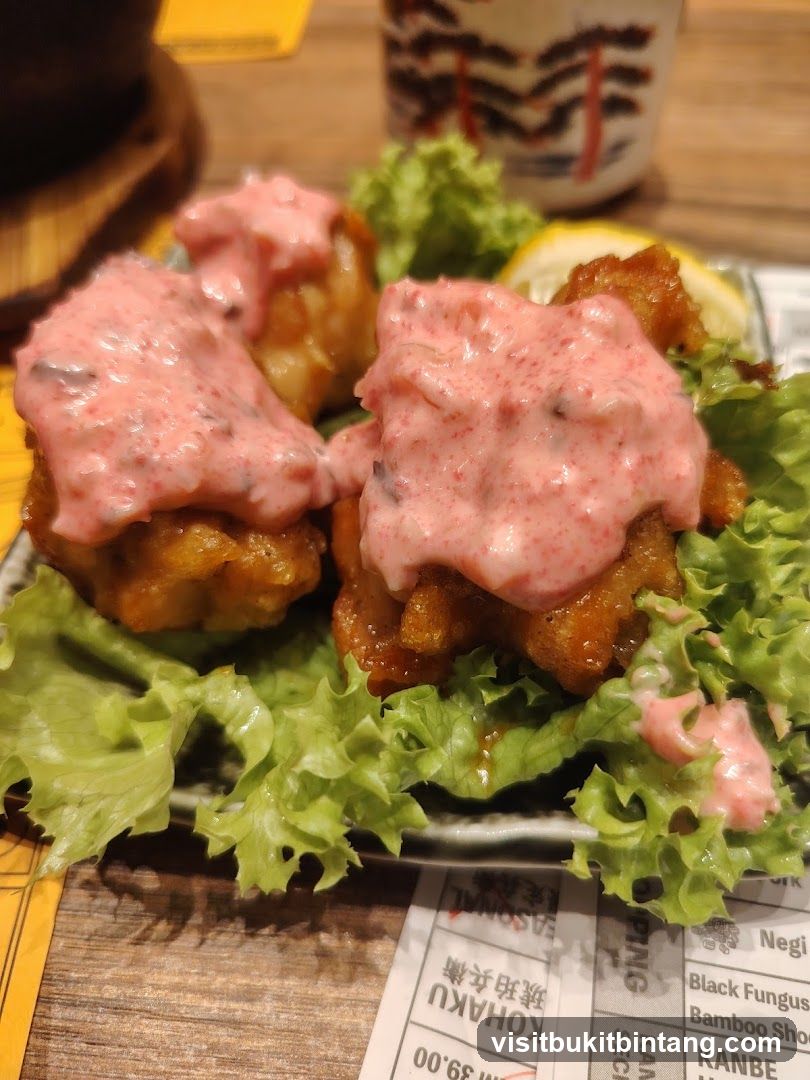Fried Food with Sauce