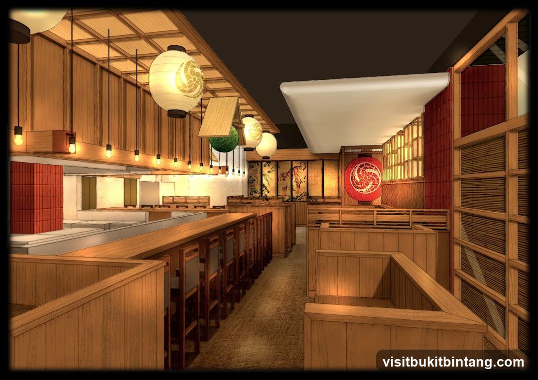Japanese Restaurant Interior
