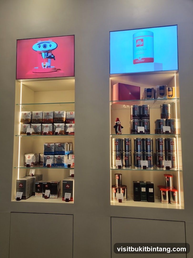 Illy Coffee Display