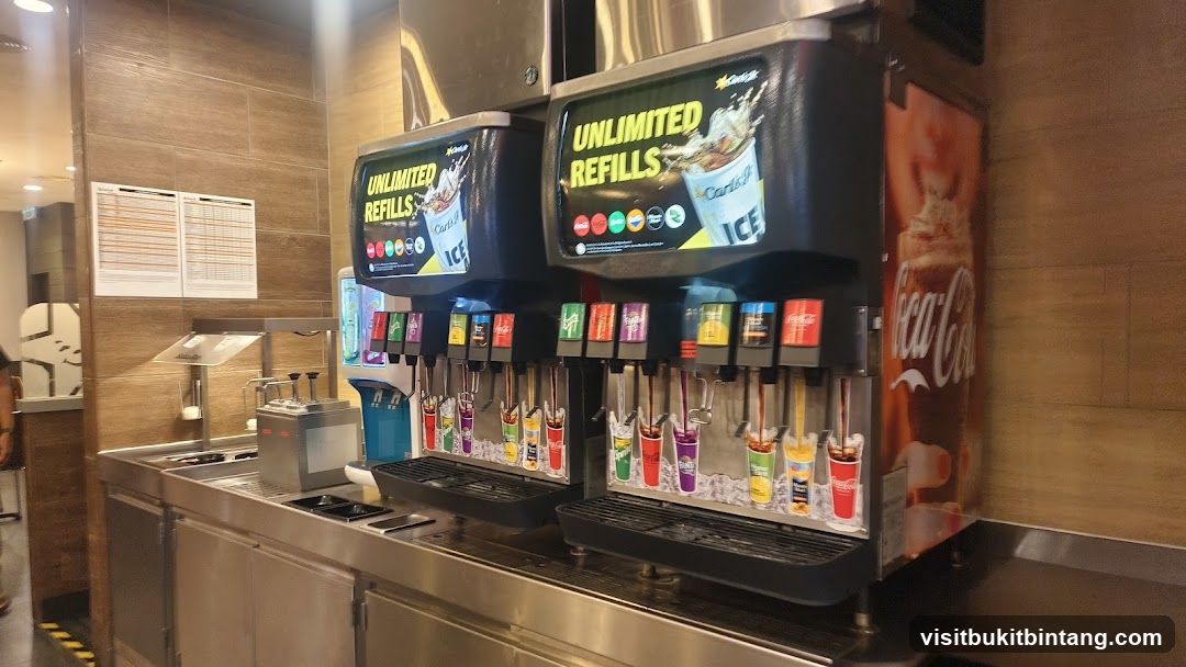 Carl's Jr. Drink Station