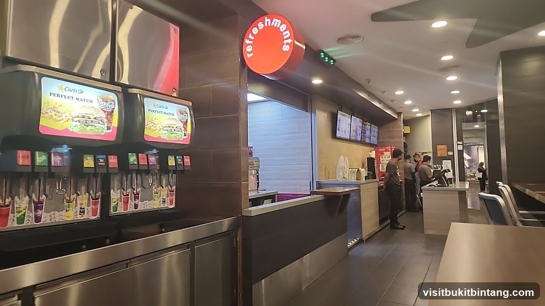 Fast Food Restaurant Interior