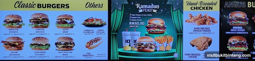 Carl's Jr. Menu