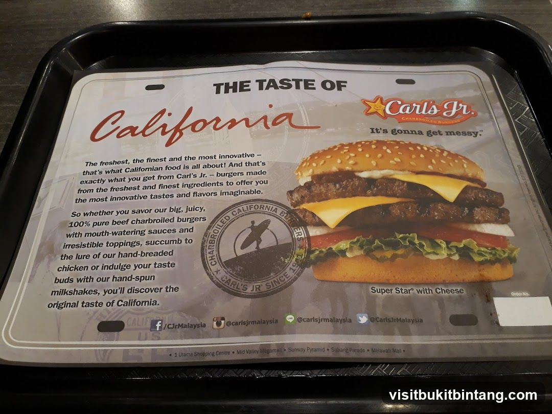Carl's Jr. California Burger Advertisement