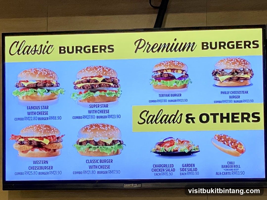 Burger Menu