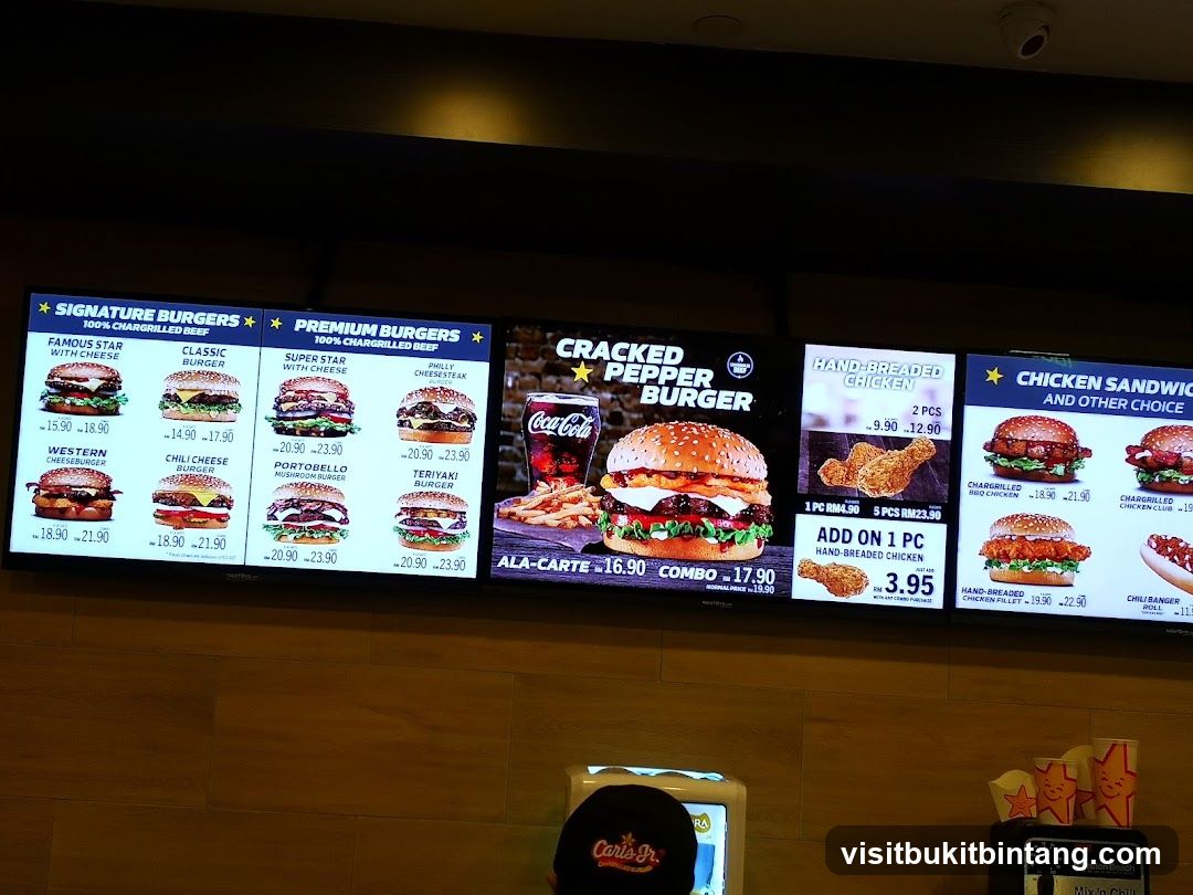 Carl's Jr. Menu