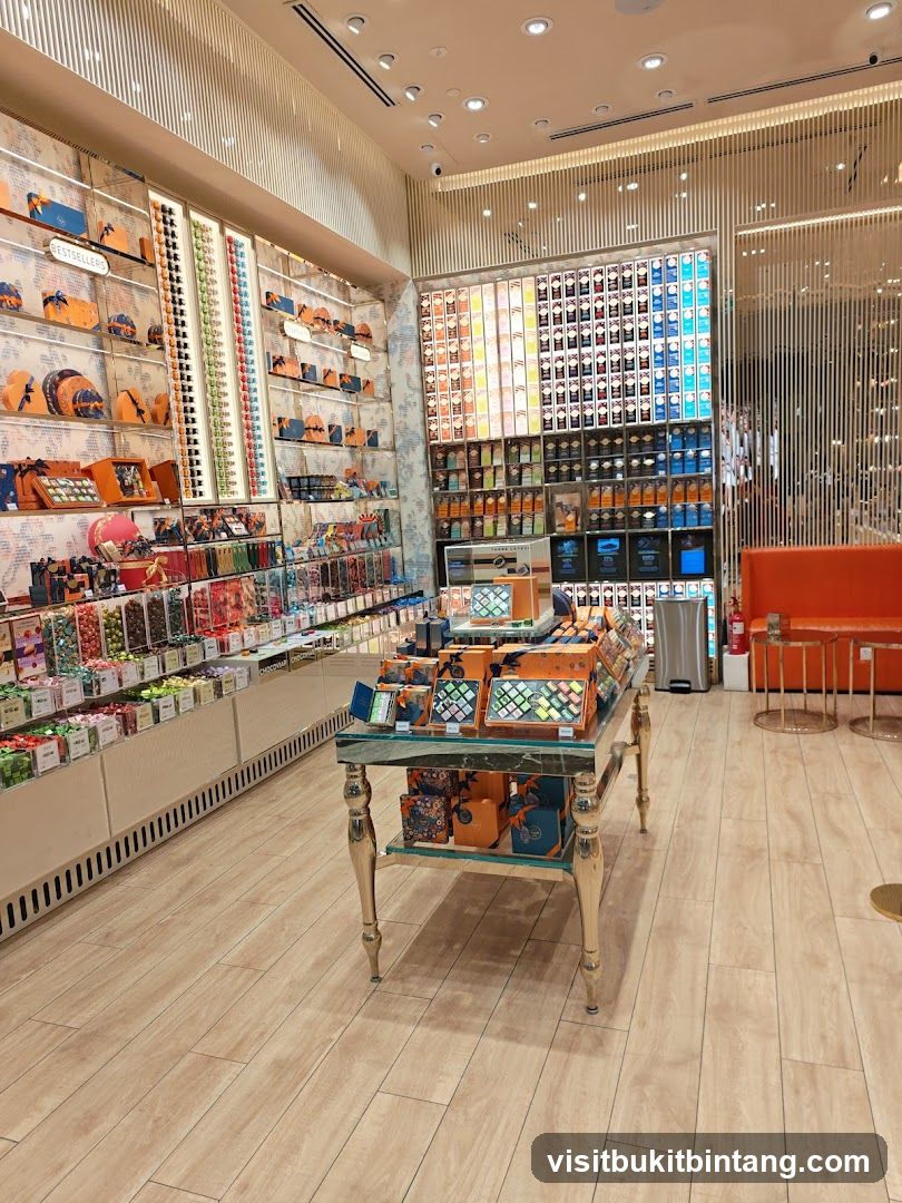 Chocolates and Confections Display