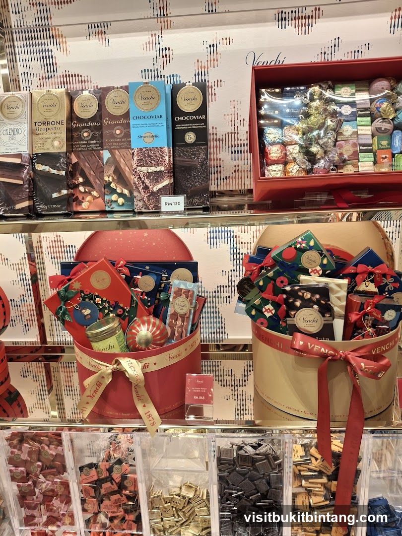 Venchi Chocolates Display